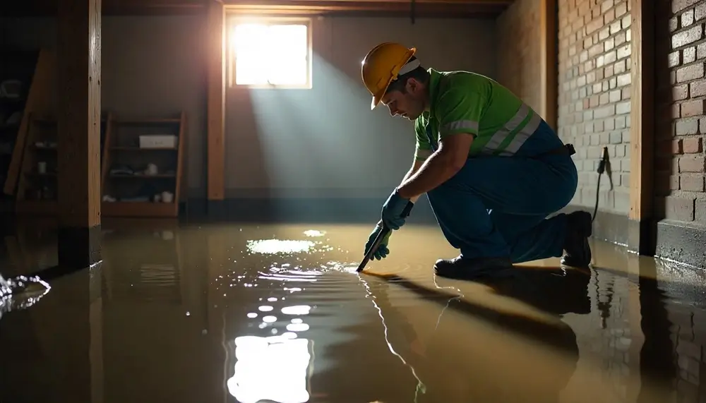 Professional water damage restoration services in Bluffton, IN